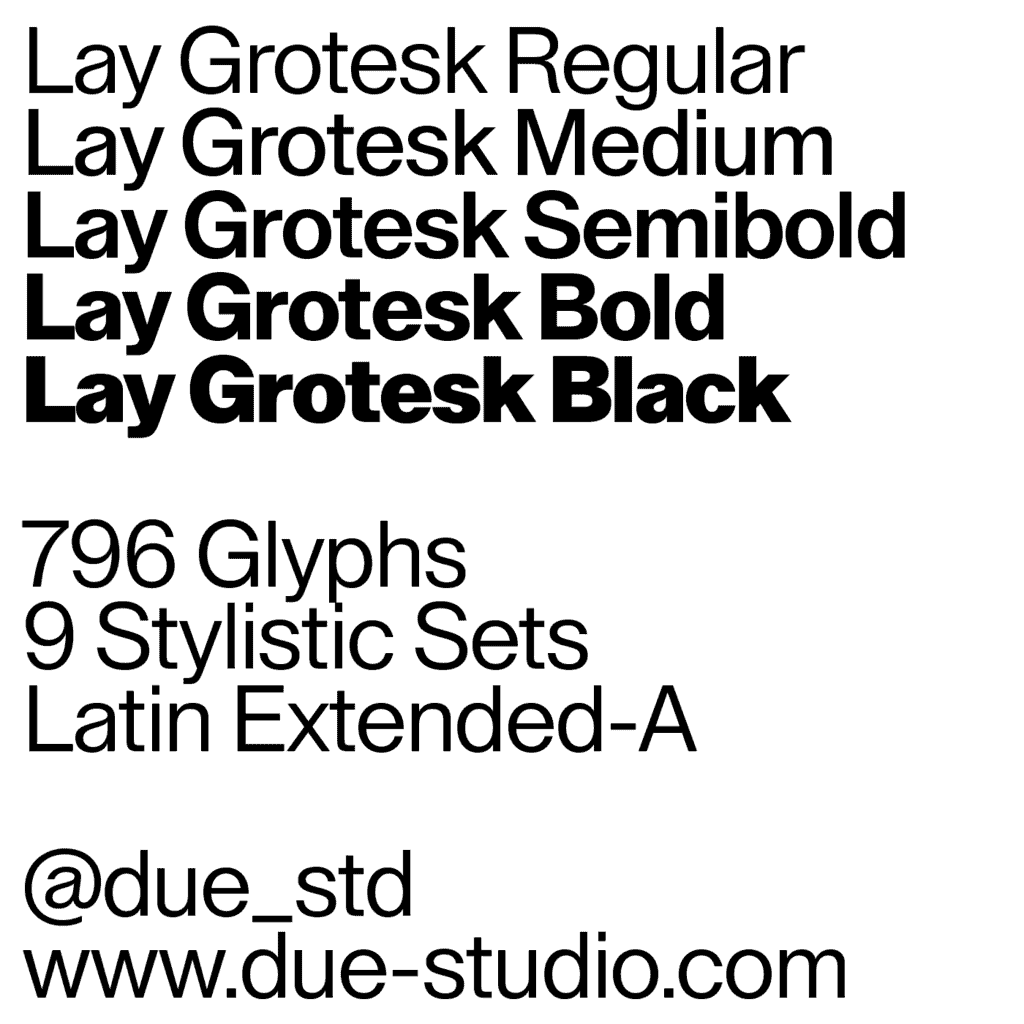 Lay Grotesk - Image 2